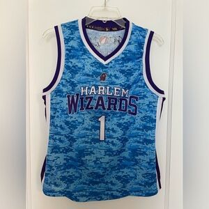 NEW Autographed Harlem Wizards Wiz Kid #1 Basketball Jersey - Youth XL